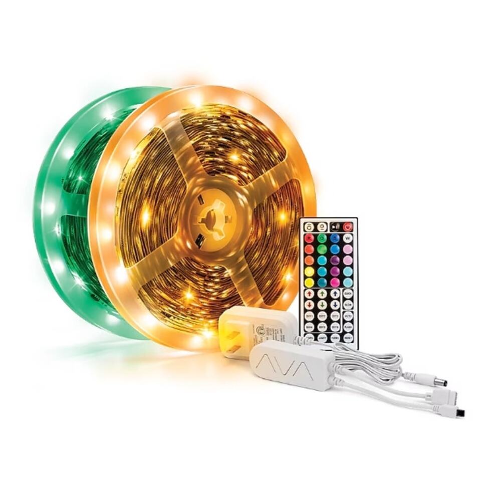 Jetson Volt Amber 16ft Led Light Up Strip Indoor LED Multicolor Tape Light
